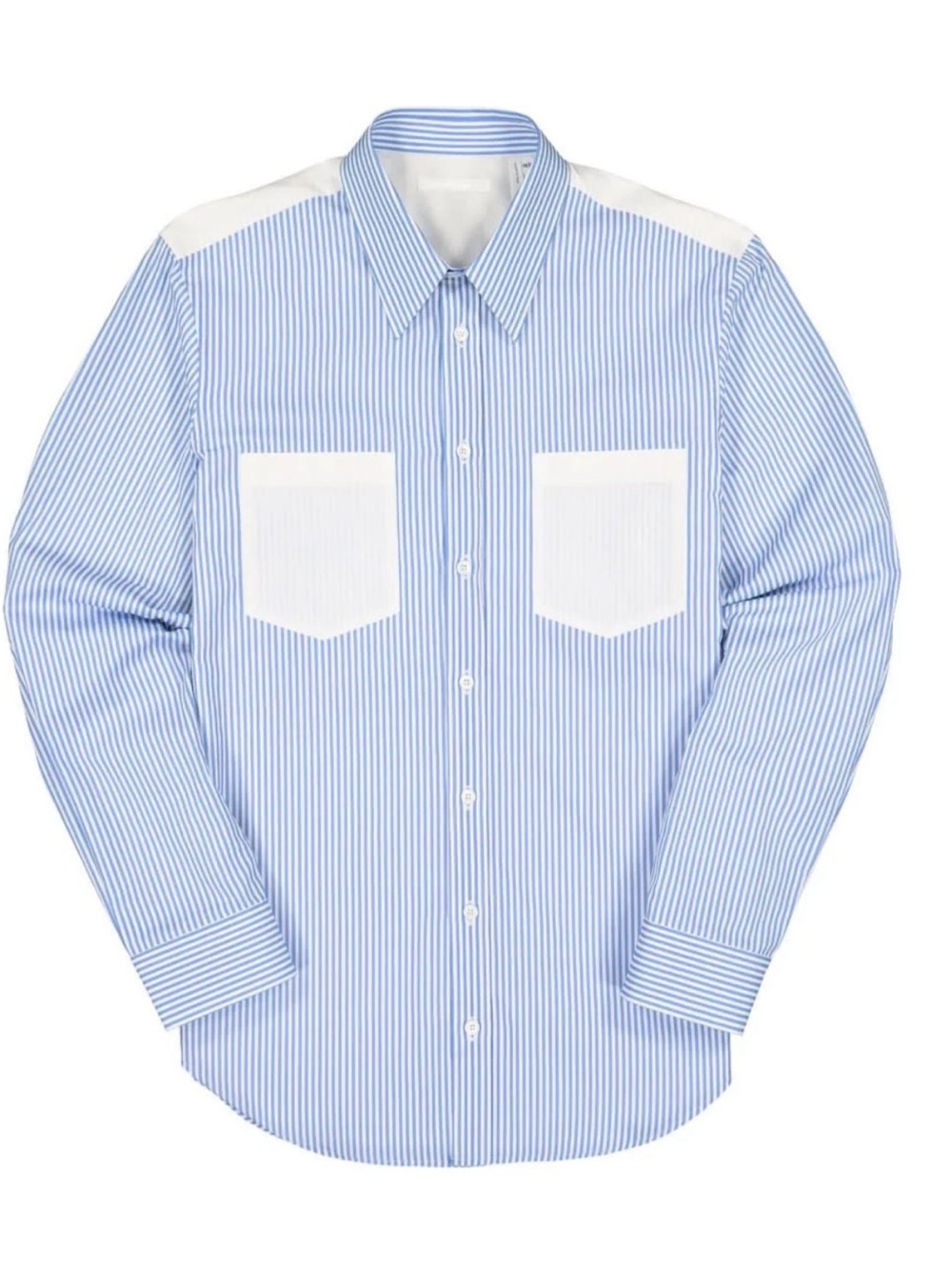 Helmut Lang button down stripped shirt